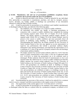 14-410. Manufacture, sale and use of