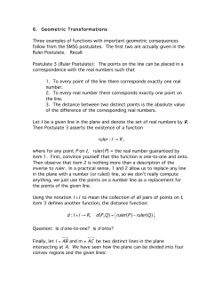 6. Geometric Transformations Three examples of functions with