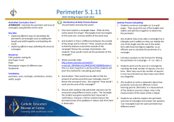 Australian Curriculum Year 5 ACMMG109