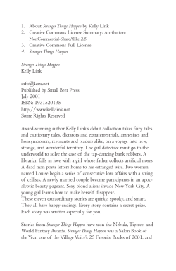 Stranger Things Happen Printable PDF