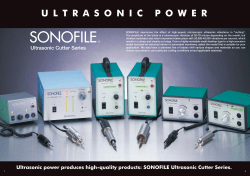 SONOFILE maximizes the effect of high