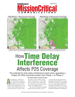 How Time Delay Interference Affects P25