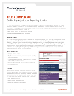 iperia compliance - MorganFranklin Consulting