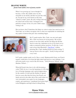 Long Bio - Dianne White