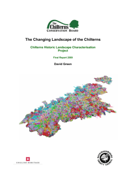 The Changing Landscape of the Chilterns