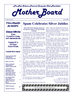 Spam Celebrates Silver Jubilee