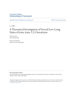 A Theoretical Investigation of Several Low
