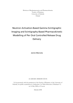 Neutron Activation-Based Gamma Scintigraphic Imaging
