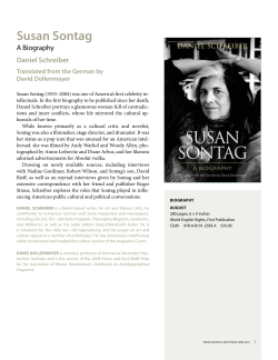 Susan Sontag - Northwestern University Press