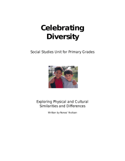 Celebrating Diversity - TeacherLINK
