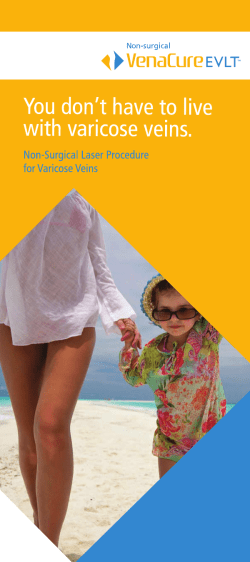 VenaCure EVLT Patient Brochure