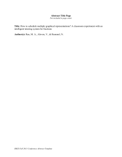 How to schedule multiple graphical representations?
