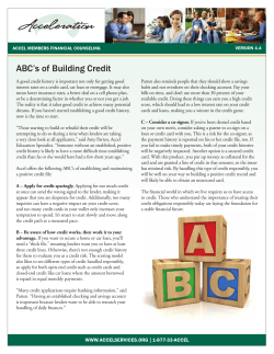 Acceleration Version 4.4 - FirstEnergy Family Credit Union