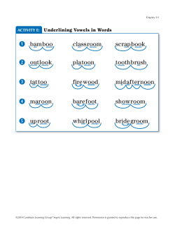 contaminated - Voyager Sopris Learning