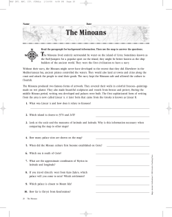 The Minoans