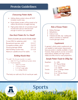 Sports Nutrition