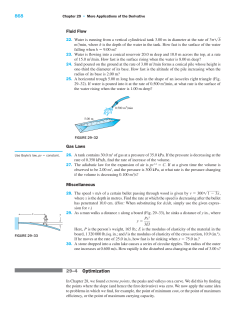 868 29&ndash;4 Optimization