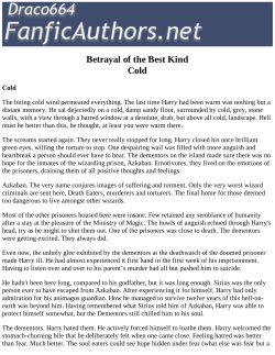 Betrayal of the Best Kind