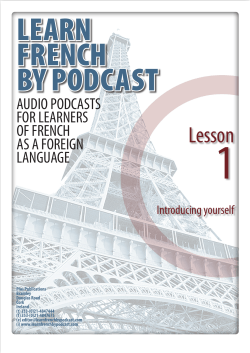 Lesson - Learn French by Podcast