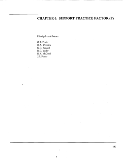 chapter 6. support practice factor (p)