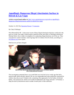 Appallingly Dangerous Illegal Abortionists