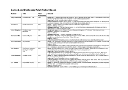 40 banned books from around the world