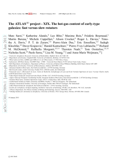 The Atlas3D project-XIX. The hot-gas content of early