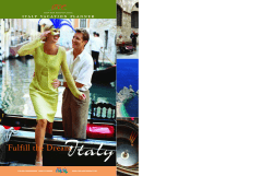 Fulfill the Dream - Italian Government Tourist Board