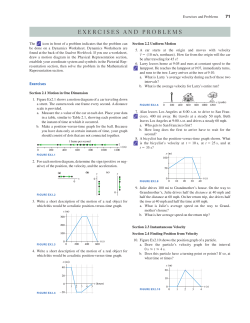 EXERCISES AND PROBLEMS