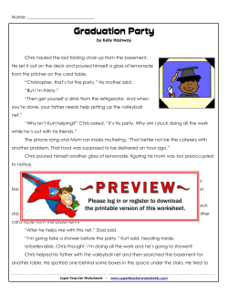 Graduation Party - Super Teacher Worksheets