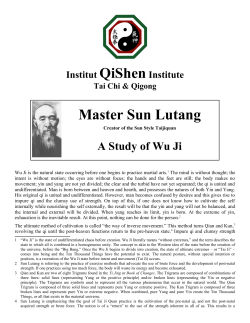 Master Sun Lutang - Institut QiShen Institute
