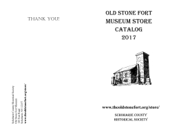 Museum Store - Old Stone Fort Museum