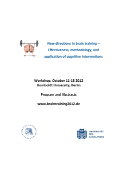 Does Working Memory training improve Proactive Interference