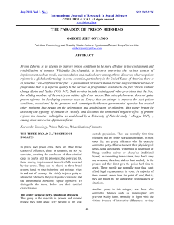 the paradox of prison reforms
