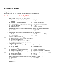 IC3 - Module 3 Questions
