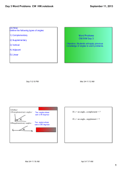 Day 3 Word Problems CW HW.notebook