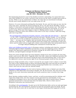 Benjamin Franklin Johnson