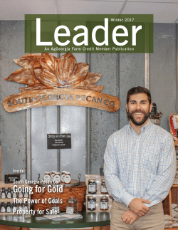 Winter 2017 - AgGeorgia Farm Credit