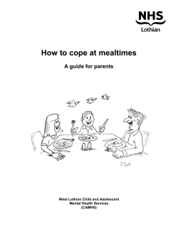 Mealtimes - West Lothian