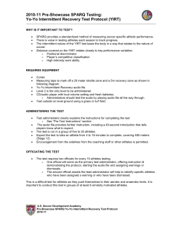 2010-11 Pre-Showcase SPARQ Testing: Yo