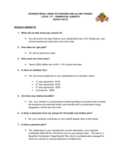 INTERNATIONAL UNION OF PAINTERS AND