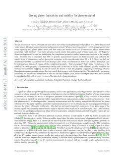 Saving phase: Injectivity and stability for phase retrieval