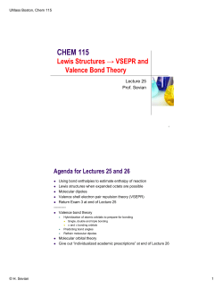 CHEM 115 - UMass Boston