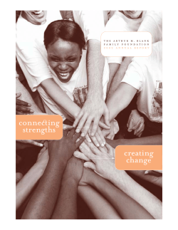 creating change connecing strengths