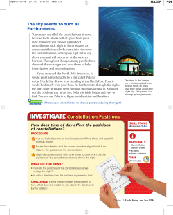 Constellation Position Constellation Positions