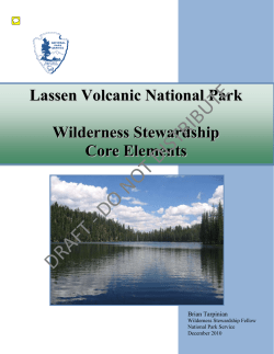Lassen Volcanic National Park Wilderness