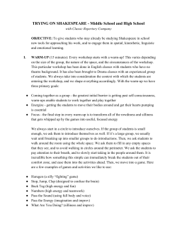 the workshop lesson plan!