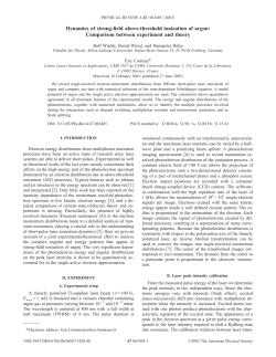 Dynamics of strong-field above-threshold ionization of argon
