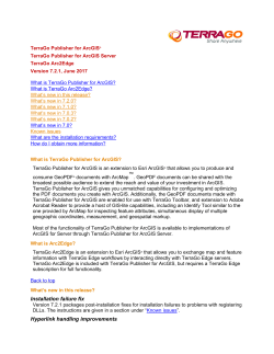 ArcGIS 10.5 support