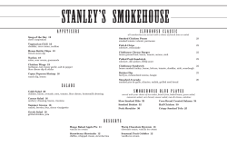 appetizers salads clubhouse classic smokehouse Blue plates